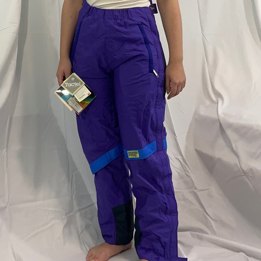 Vintage 1989 NAT snow pants. Thinsulate. 3M. Made in Canada. NWT.